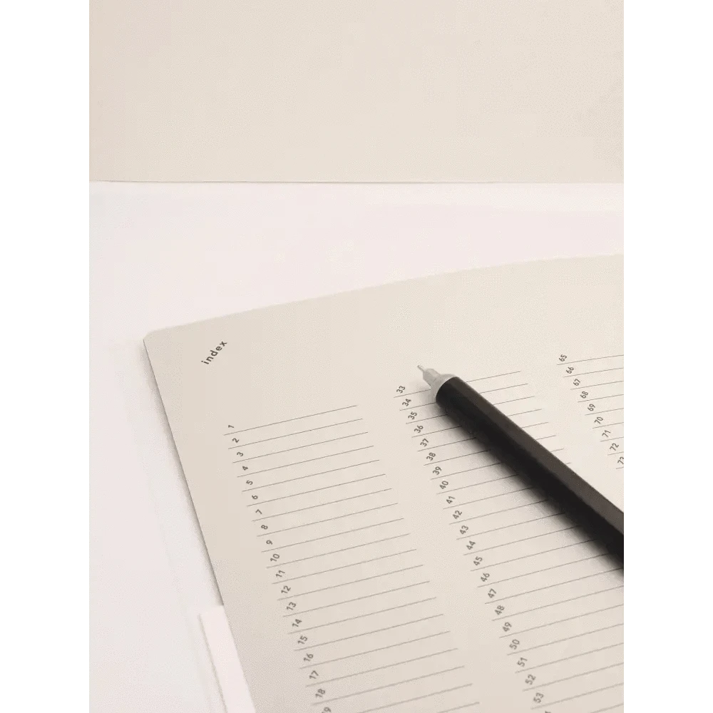 DAIGO Corporation Notebooks & Notepads Isshoni A5 Notebook with Search Index