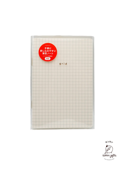 DAIGO Corporation Notebooks & Notepads White isshoni. notebook - A6 Grid