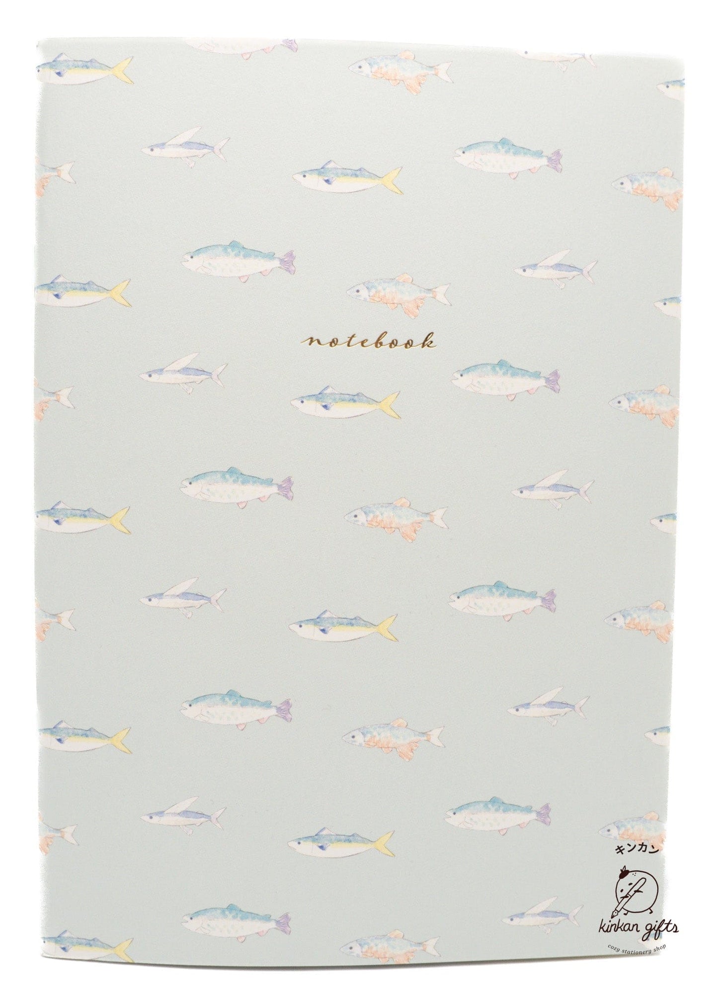 EL COMMUN Notebooks & Notepads A5 Fish Notebook by Ayu Iwashima
