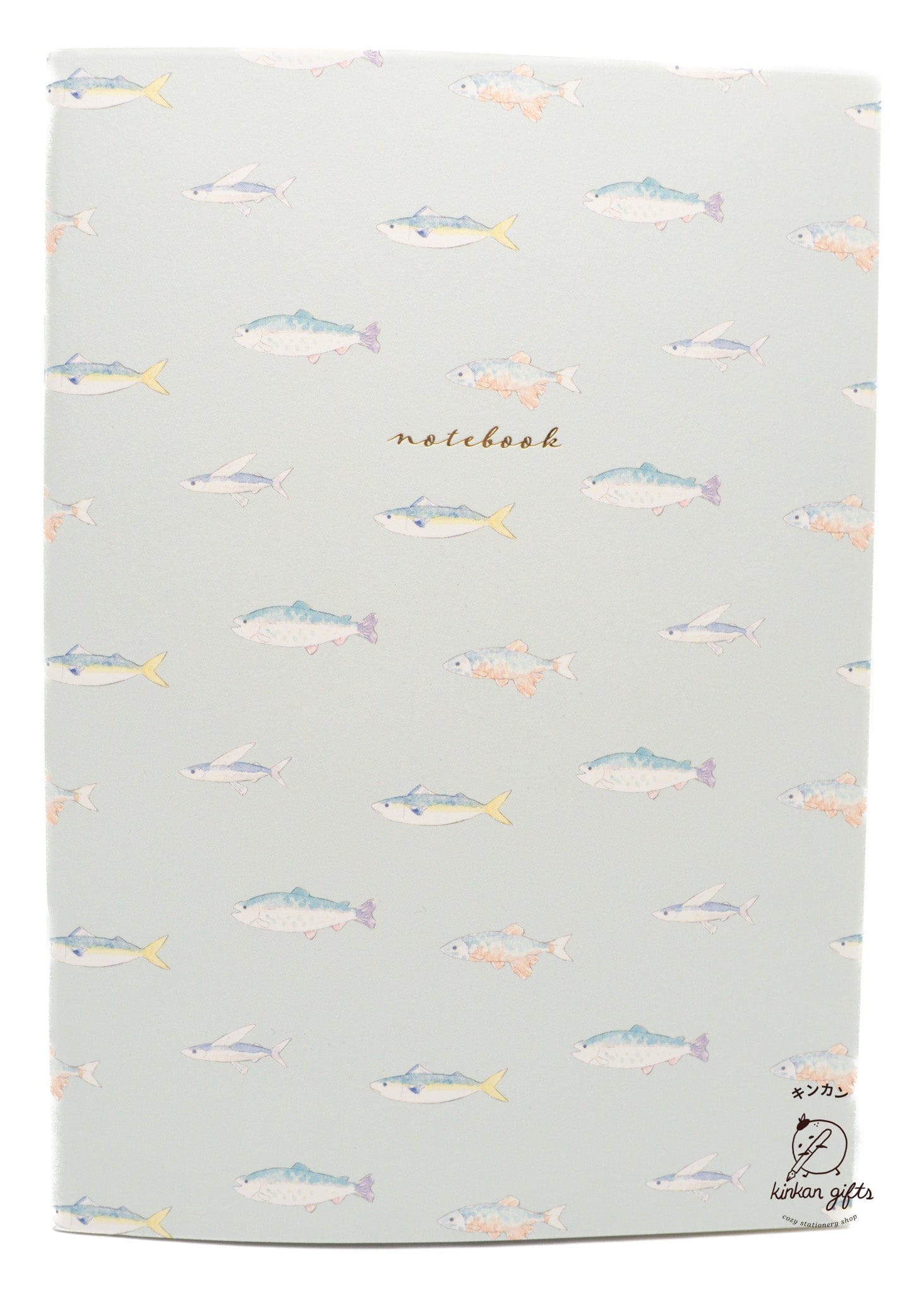EL COMMUN Notebooks & Notepads A5 Fish Notebook by Ayu Iwashima