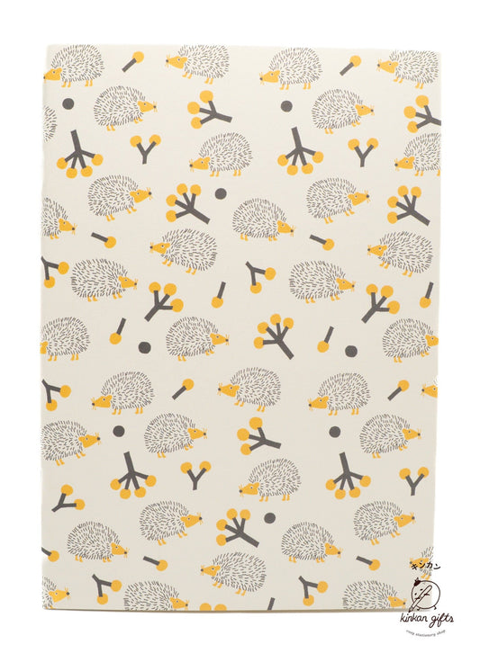 EL COMMUN Notebooks & Notepads A5 Hedgehog Notebook by Ayu Iwashima