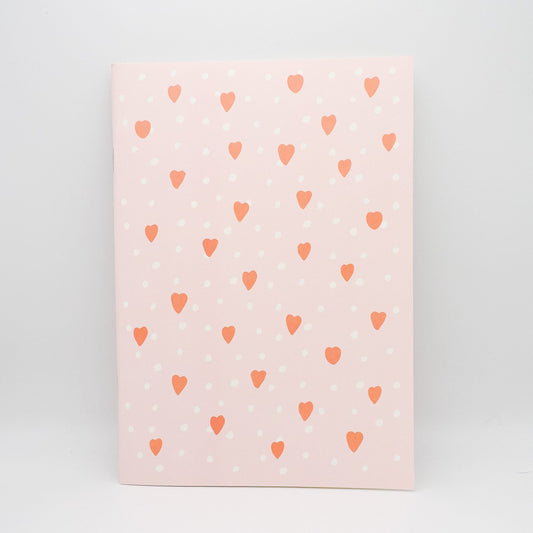 EL COMMUN Notebooks & Notepads A5 Ruled Notebook - Heart