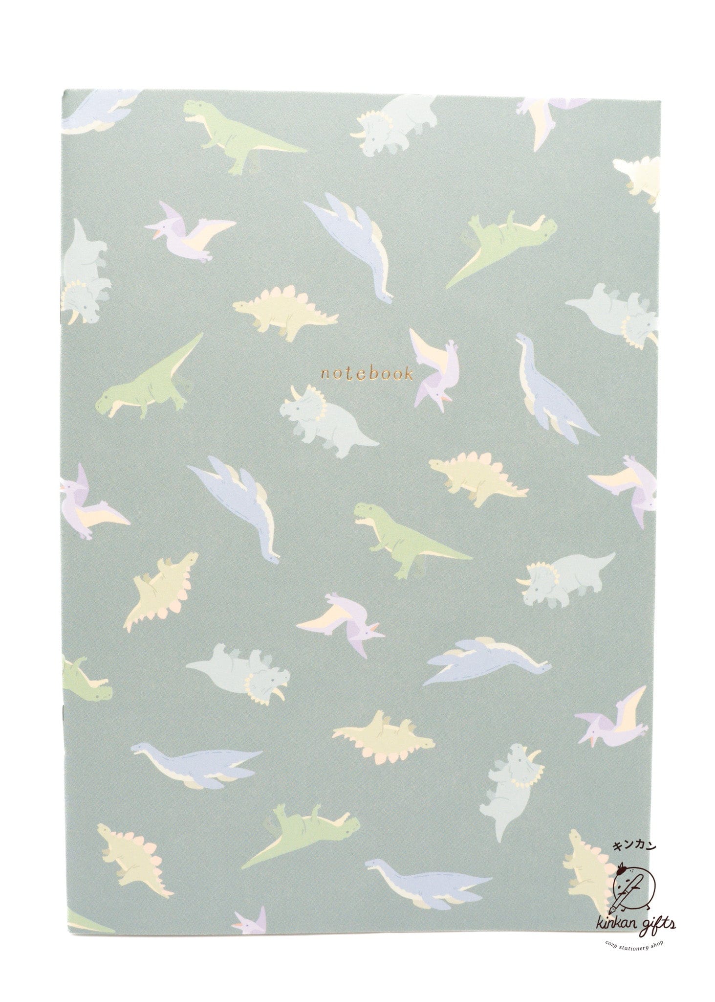 EL COMMUN Notebooks & Notepads Herbivore A5 Dino Notebook by Ayu Iwashima