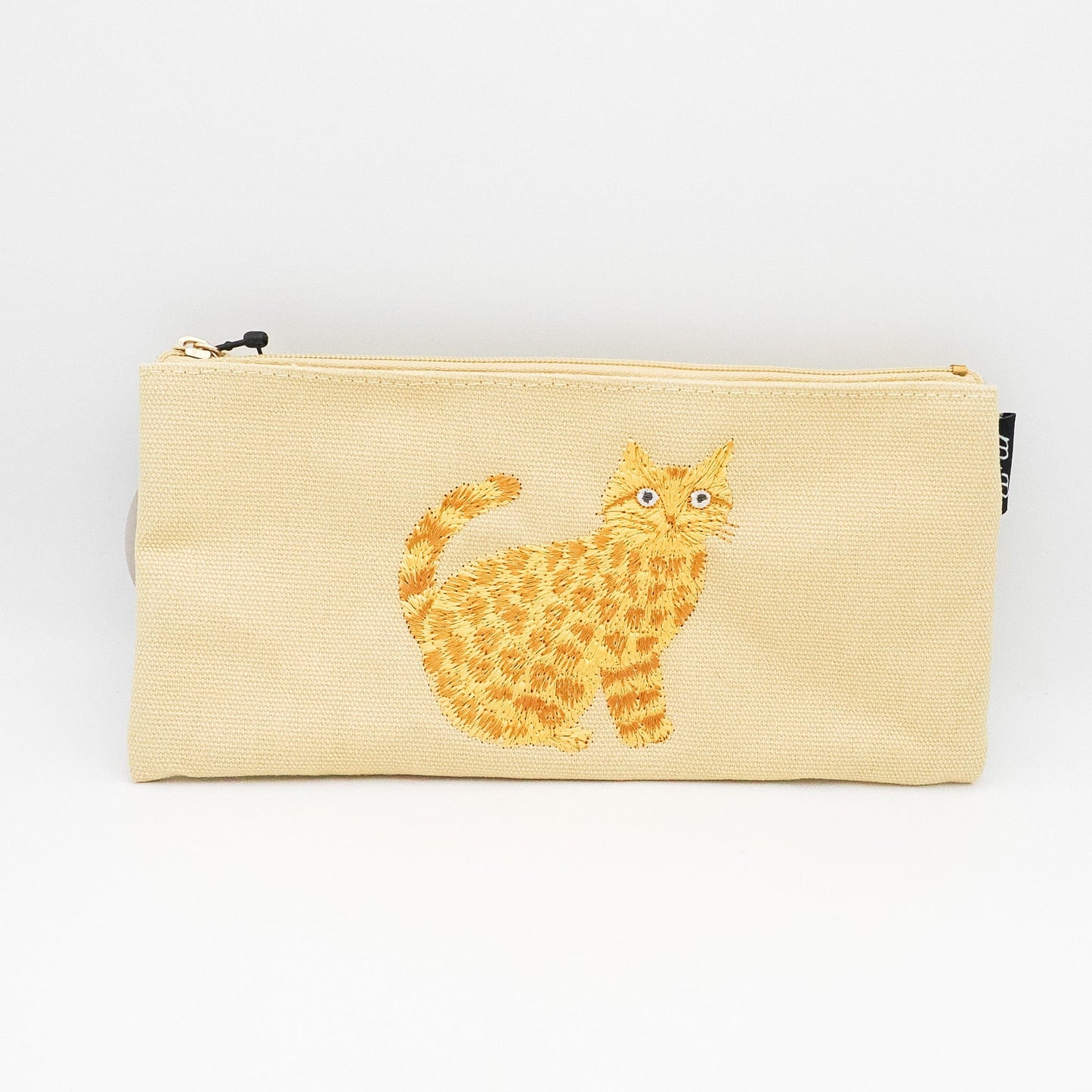 EL COMMUN Pen & Pencil Cases Matsuo Miyuki - Embroidered Pencil Case - Rosette