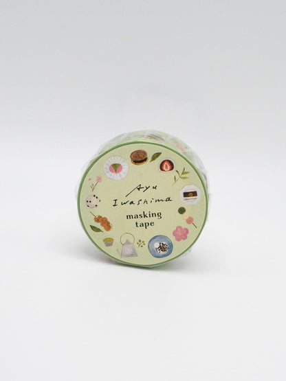 EL COMMUN Washi Tape Wagashi Ayu Iwashima Dessert Washi Tapes