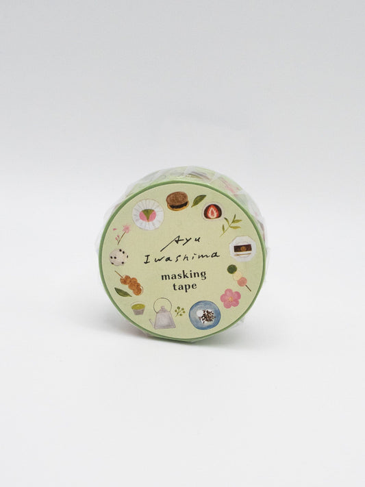 EL COMMUN Washi Tape Wagashi Ayu Iwashima Dessert Washi Tapes
