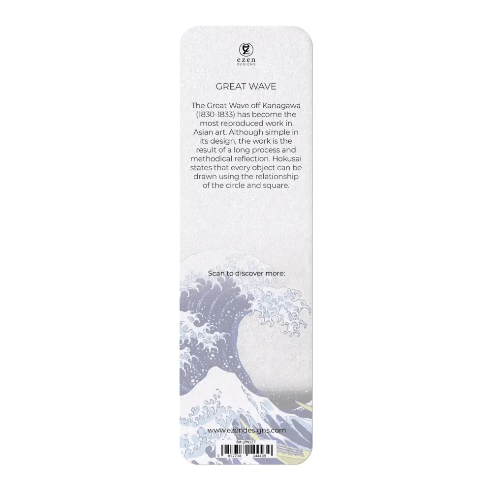 Ezen Trade bookmarks GREAT WAVE: Japanese Bookmark