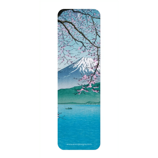 Ezen Trade bookmarks MOUNT FUJI IN SPRINGTIME: Japanese Bookmark