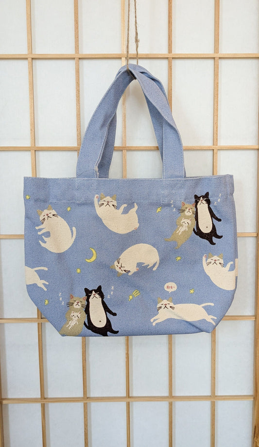 FRIENDSHILL Tote Bags Cat's Goodnight Mini tote
