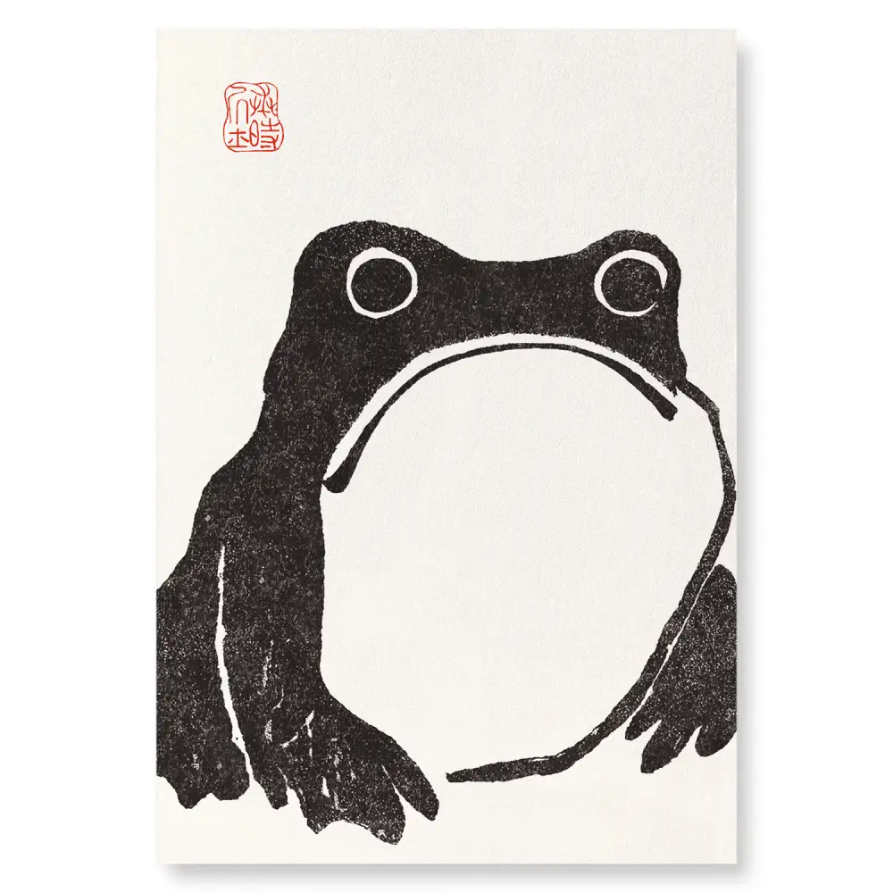 Ezen Trade FROG (1814): Japanese Art Print: A4