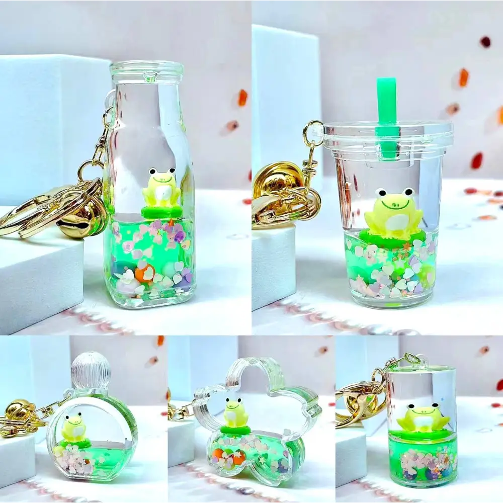 FROG BOBA FLOATY KEY CHARM