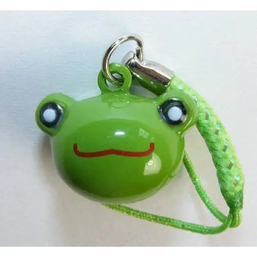 Frog Head Bell Green