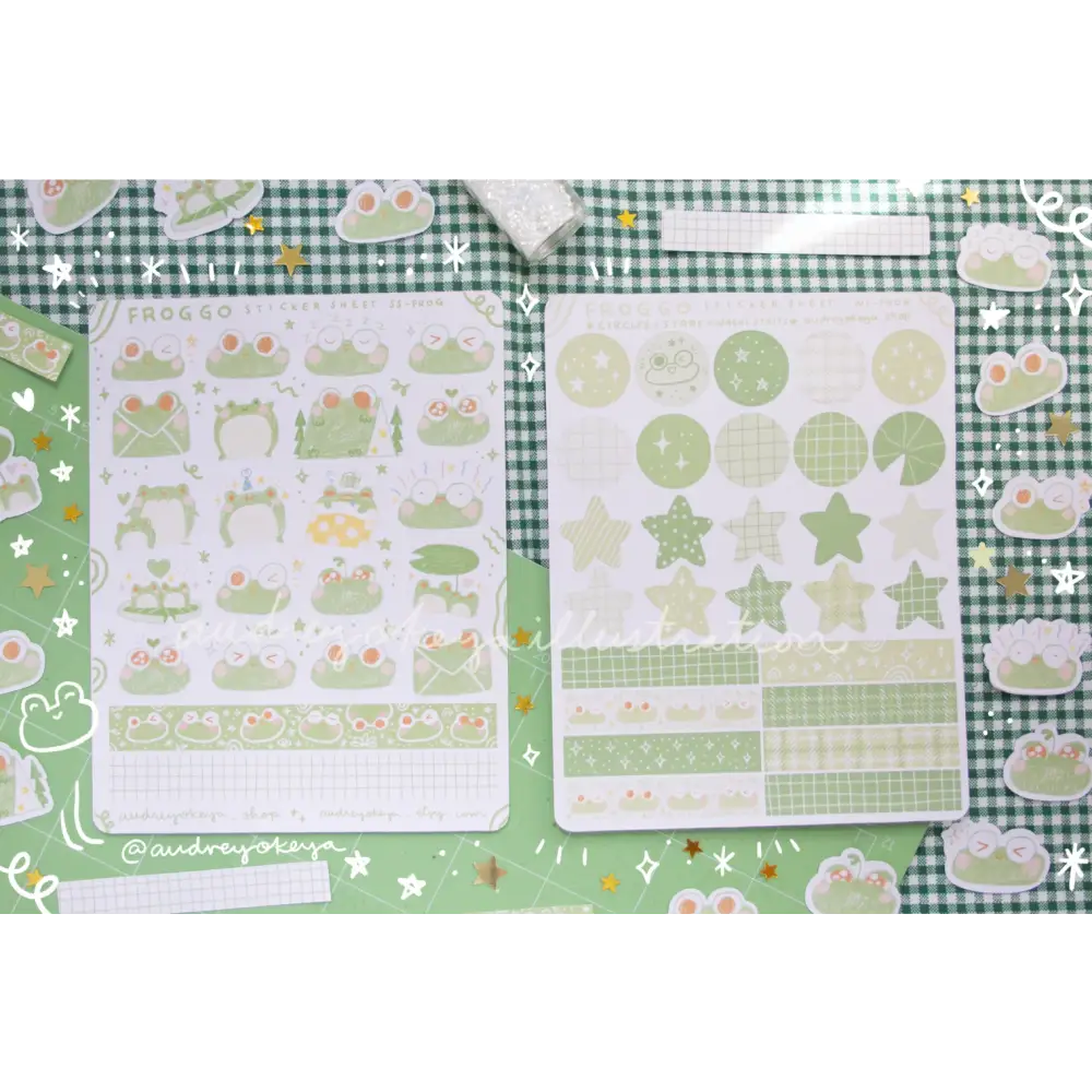 Froggo Sticker Sheet