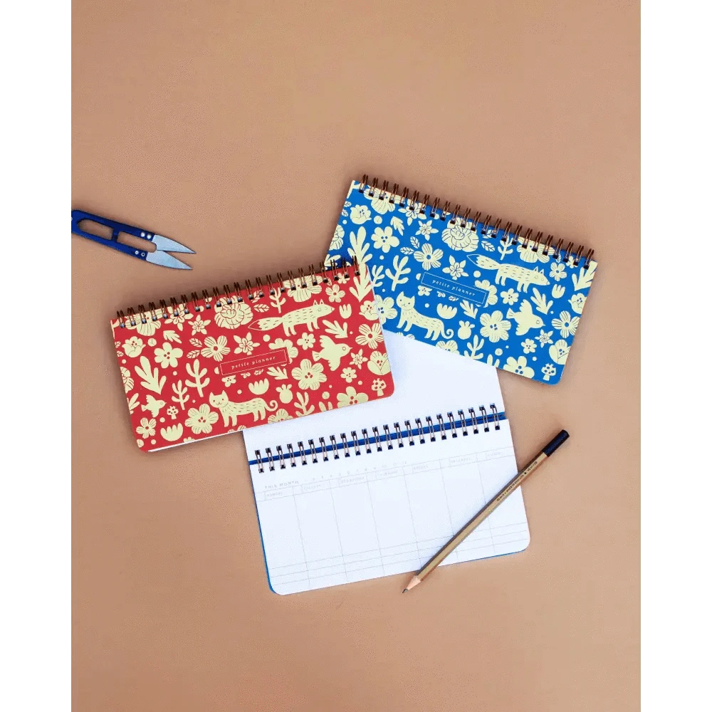 Fugu Fugu Press Calendars, Organizers & Planners Petite Planner Red
