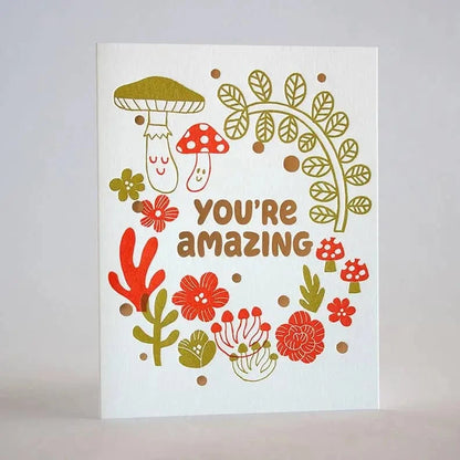 Fugu Fugu Press Greeting Cards Amazing Mushrooms
