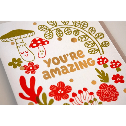 Fugu Fugu Press Greeting Cards Amazing Mushrooms