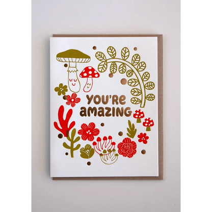 Fugu Fugu Press Greeting Cards Amazing Mushrooms