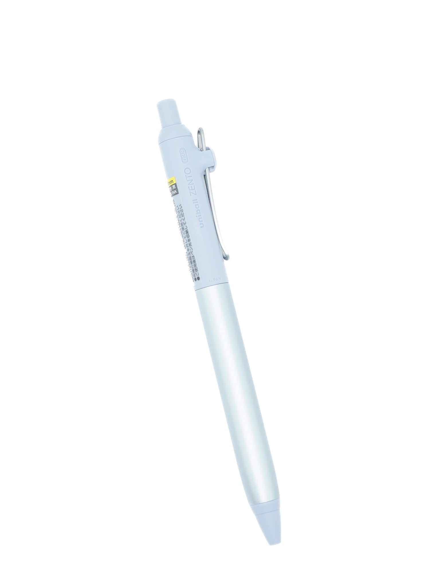 Fuji stationery Blue Uni-ball Zento Gel Pen 0.38 mm