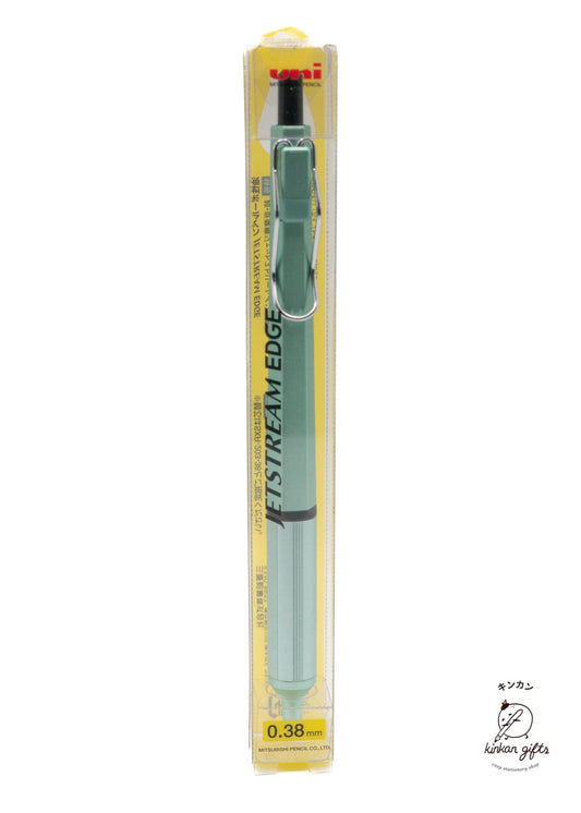 Fuji stationery Mint Green Mitsubishi Pencil Gel Pen Oil-based Ballpoint Pen 0.38 EDGE Jetstream