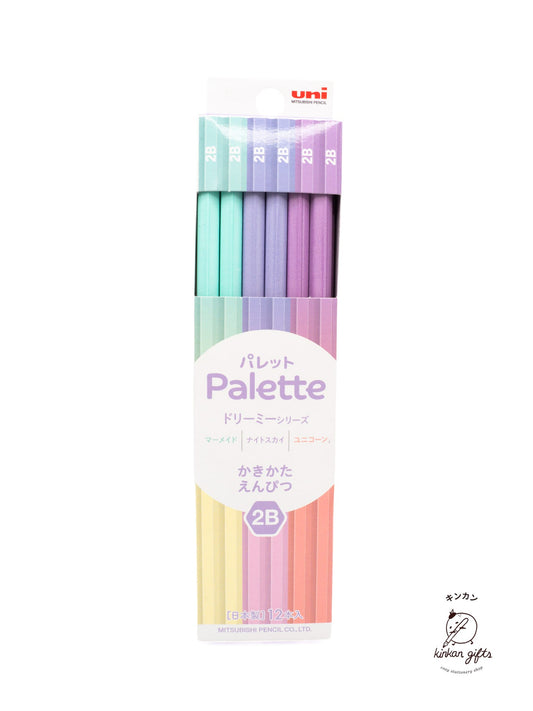 Fuji stationery Mitsubishi Pencil - uni Palette - Masyumaru Series 2B