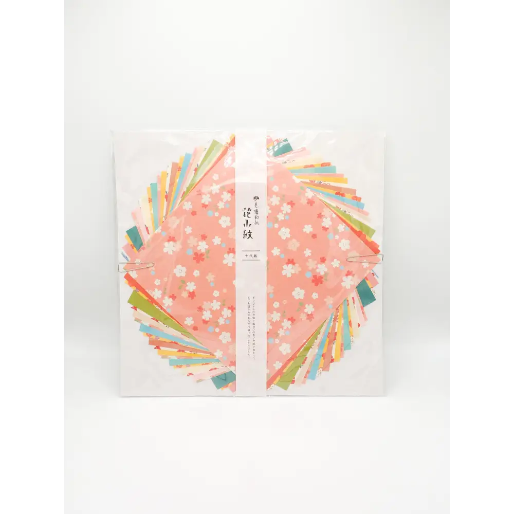 Furukawa Shiko Chiyogishi Hana Komon Large Origami Paper - Origami Paper