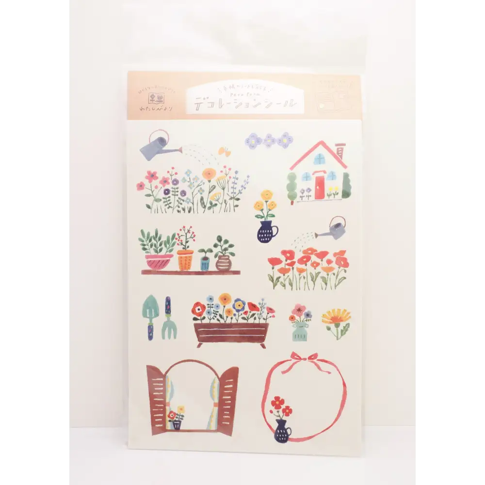 Furukawa Shiko Garden Sticker Sheet