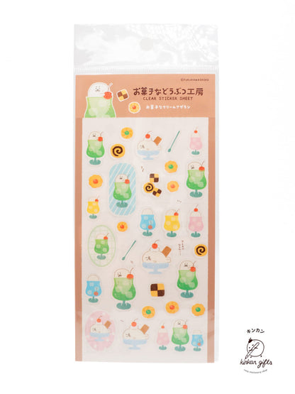 FURUKAWASHIKO Cream Seal Furukawa Shiko - Sweet Animal Studio - Planner Sticker Sheets