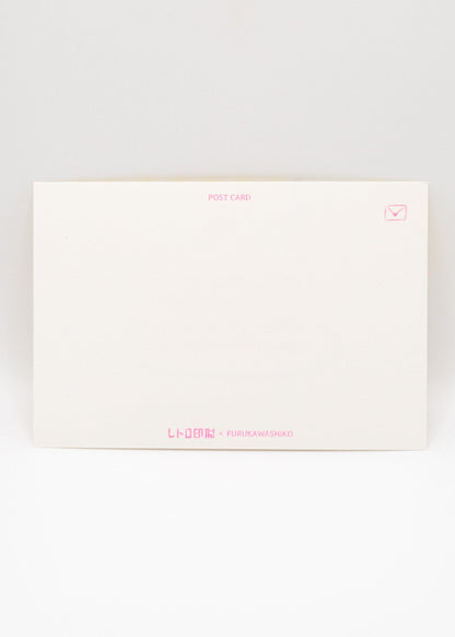 FURUKAWASHIKO Furukawa Shiko x Jam Retro Printed Postcard - Cream Animals Series