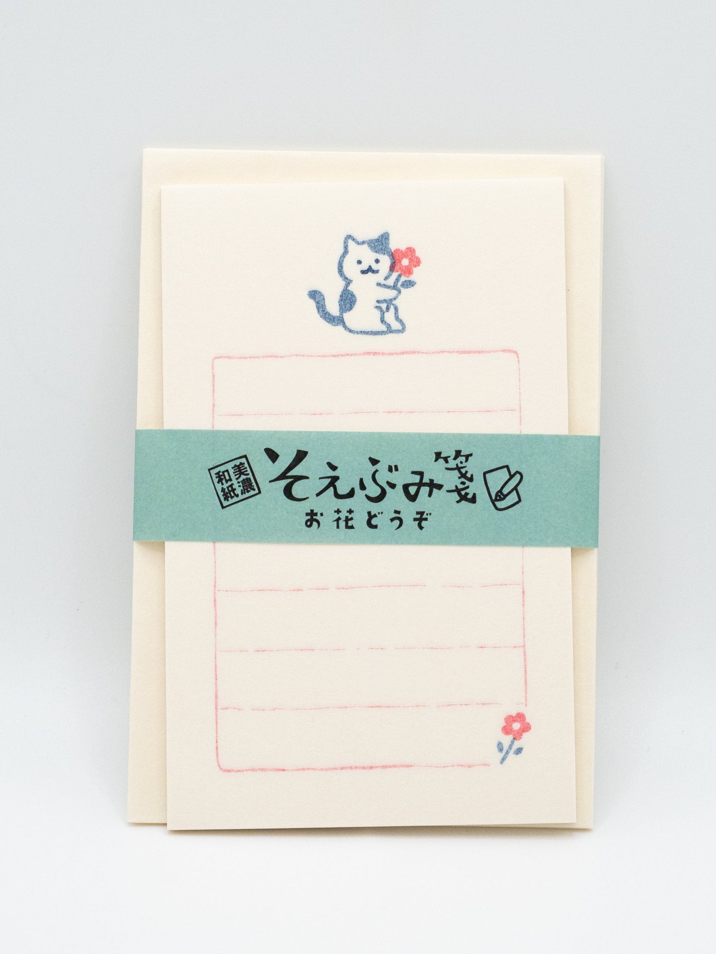 FURUKAWASHIKO Letter Sets Furukawa Shiko Letter set - Flower Kitty