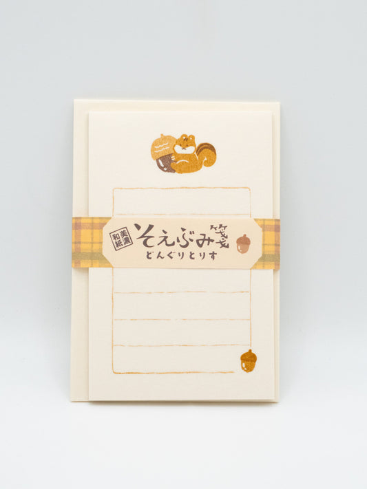 FURUKAWASHIKO Letter Sets Furukawa Shiko Letter set - Protective Squirrel