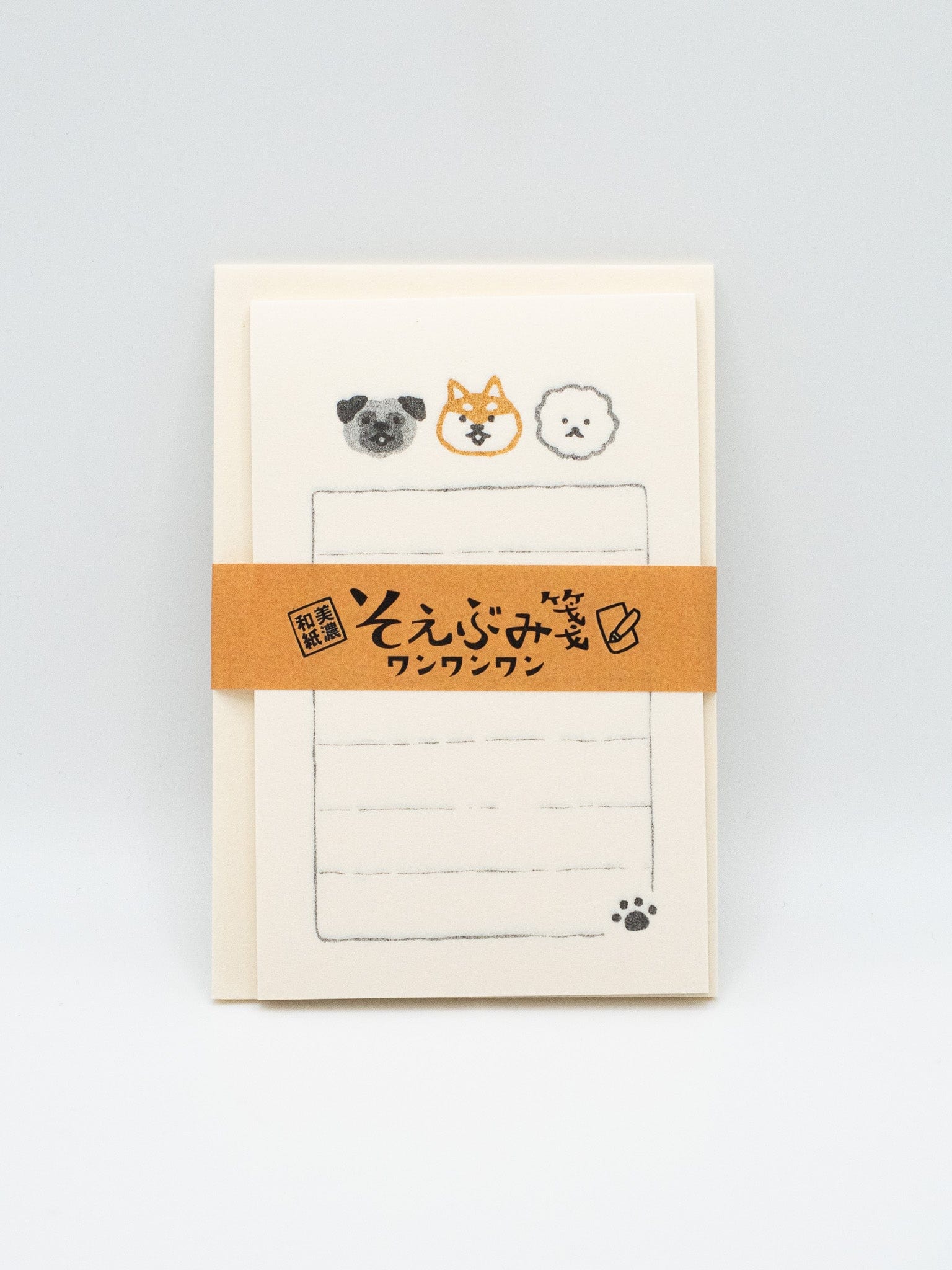 FURUKAWASHIKO Letter Sets Furukawa Shiko Letter set - Three Dogs