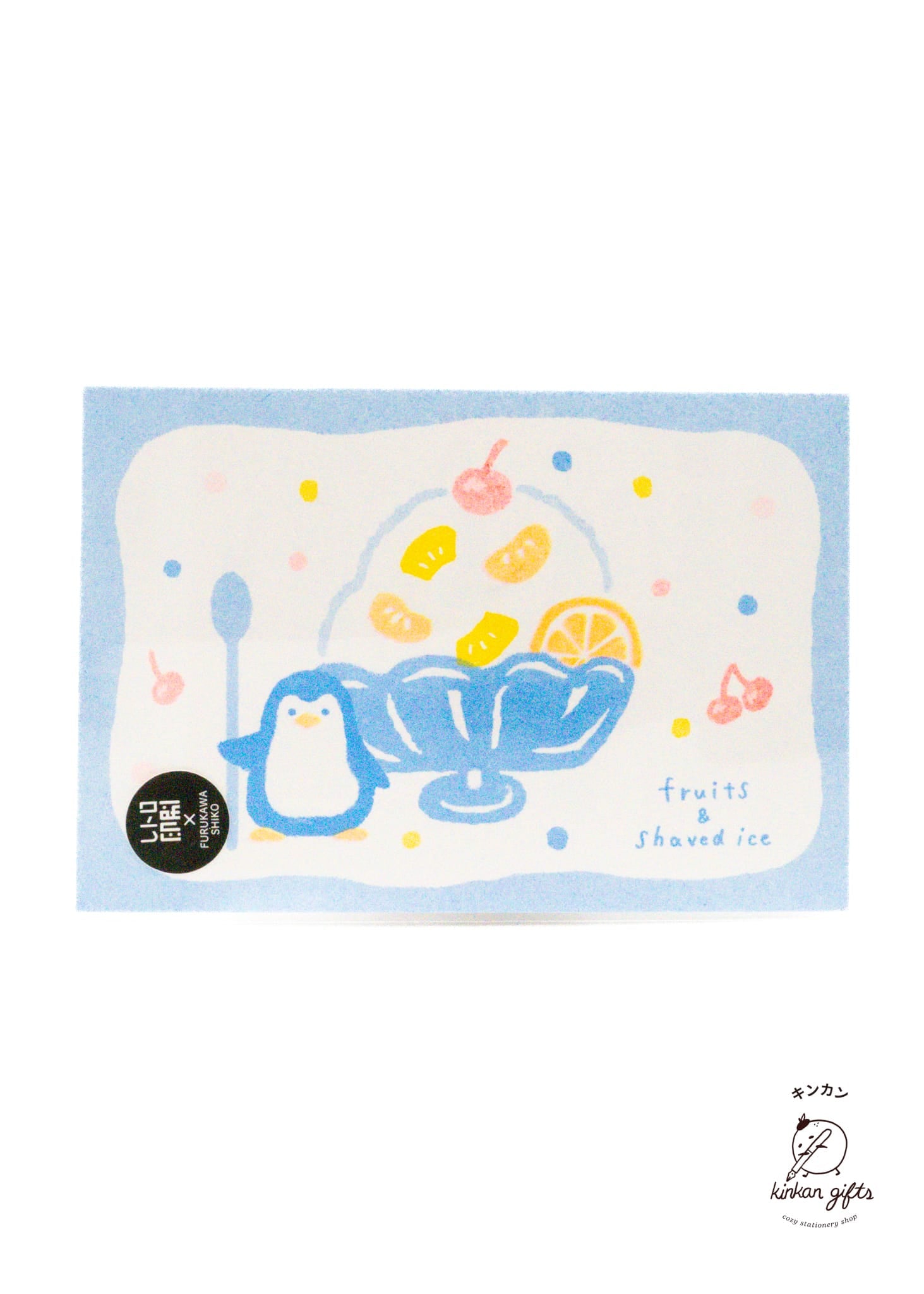 FURUKAWASHIKO Post Cards Furukawashiko Retro Postcard - Parfaits & Penguins