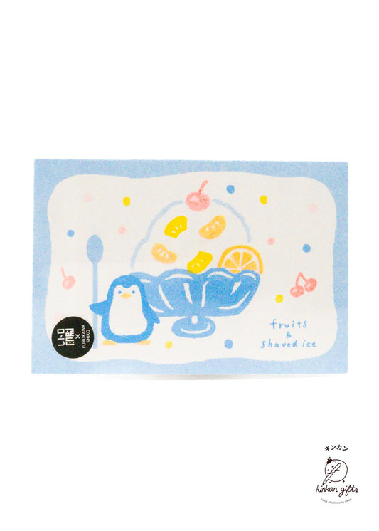 FURUKAWASHIKO Post Cards Furukawashiko Retro Postcard - Parfaits & Penguins