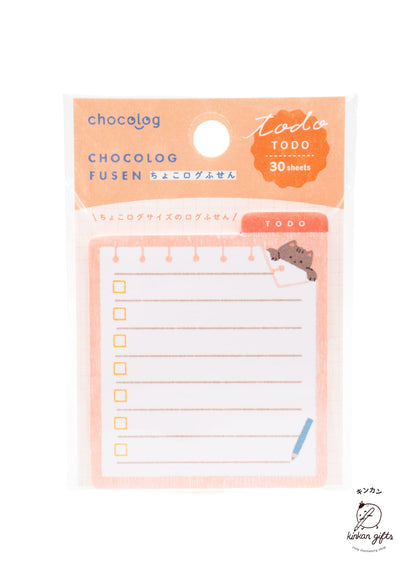 FURUKAWASHIKO Sticky Notes To-Do Furukawa Shiko x Chocolog - Chocolog Fusen Sticky Notes