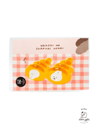 FURUKAWASHIKO Suporuri Rabbit Furukawa Shiko - Sweet Animal Studio - Retro Printed Postcard