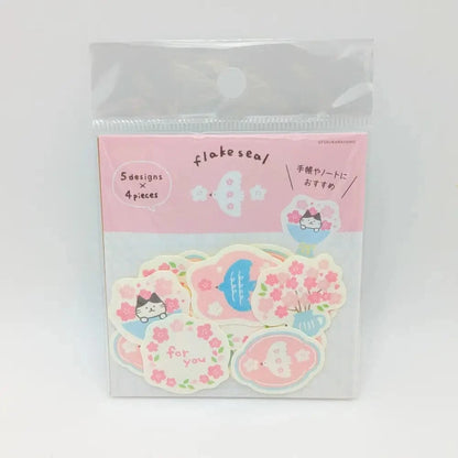 FURUKAWASHIKO Washi Stickers Washi Stickers - Sakura Kitties