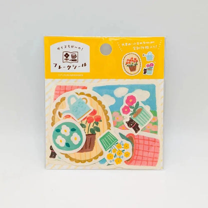FURUKAWASHIKO Washi Stickers Washi Stickers - Watashi-biyori Series - Gardening