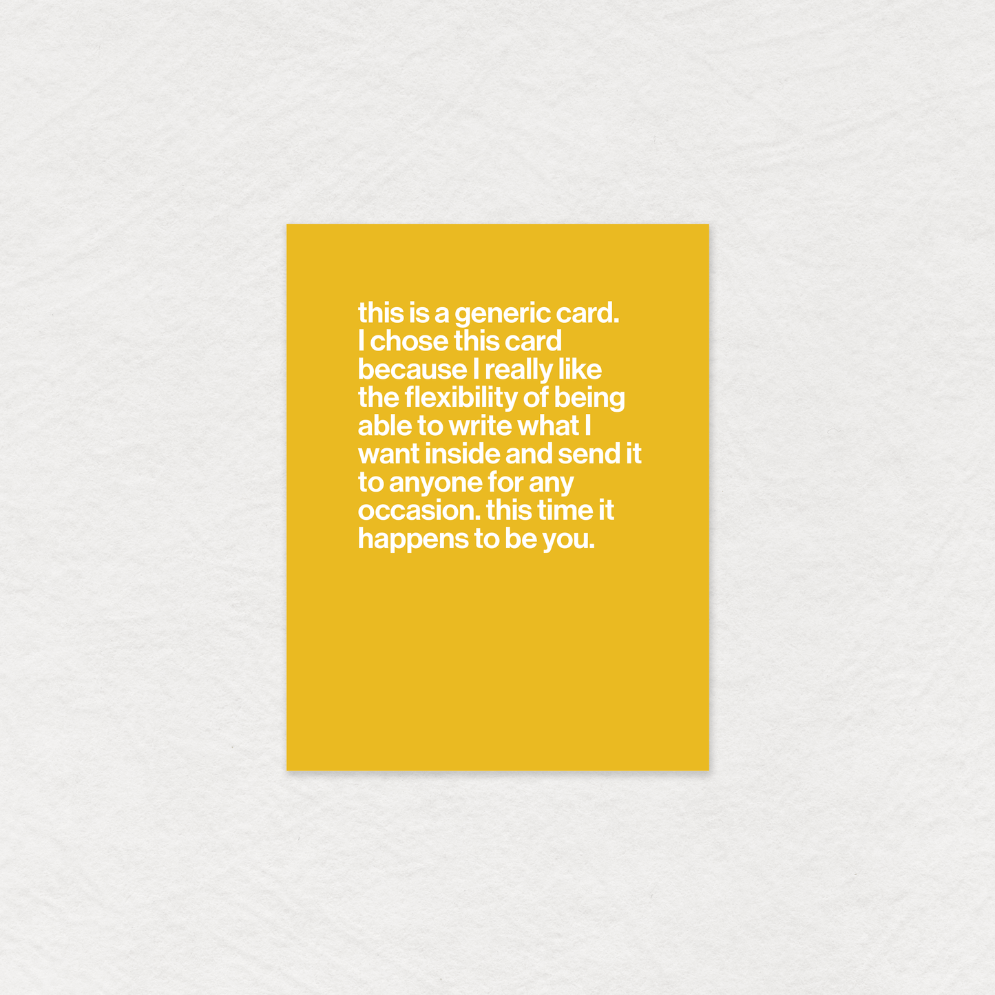Gab Art & Design Generic card - everyday greeting card