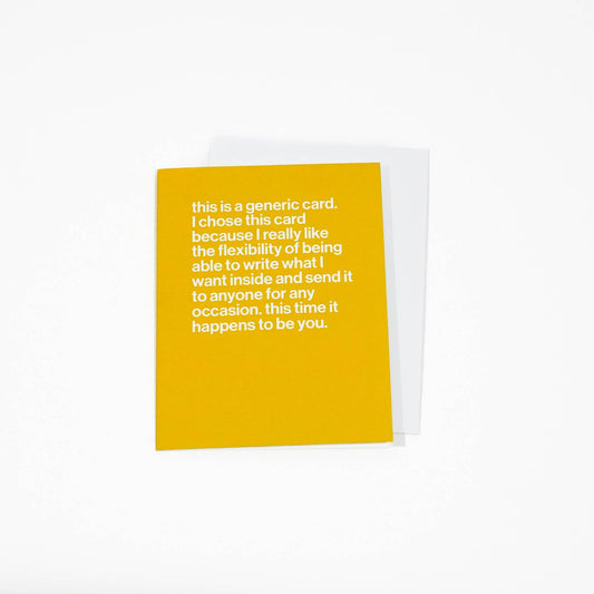 Gab Art & Design Generic card - everyday greeting card