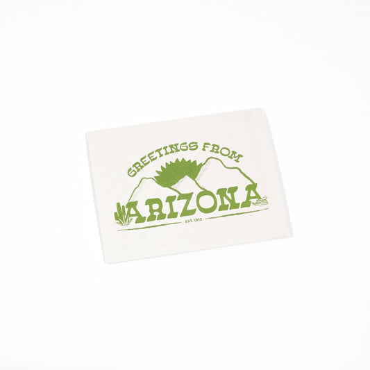 Gab Art & Design Greetings from arizona greeting card
