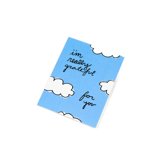 Gab Art & Design I'm really grateful for you greeting card