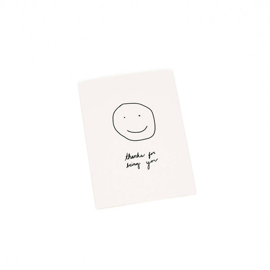 Gab Art & Design Thanks for being you greeting card