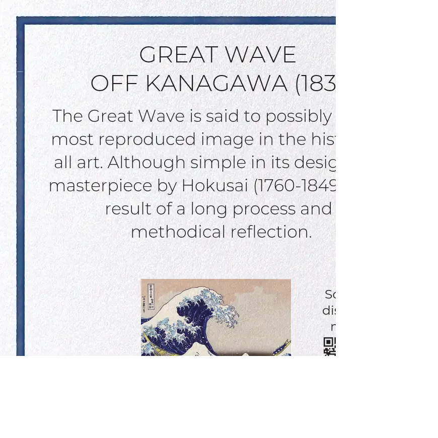 GREAT WAVE OFF KANAGAWA (1831): Japanese Greeting Card