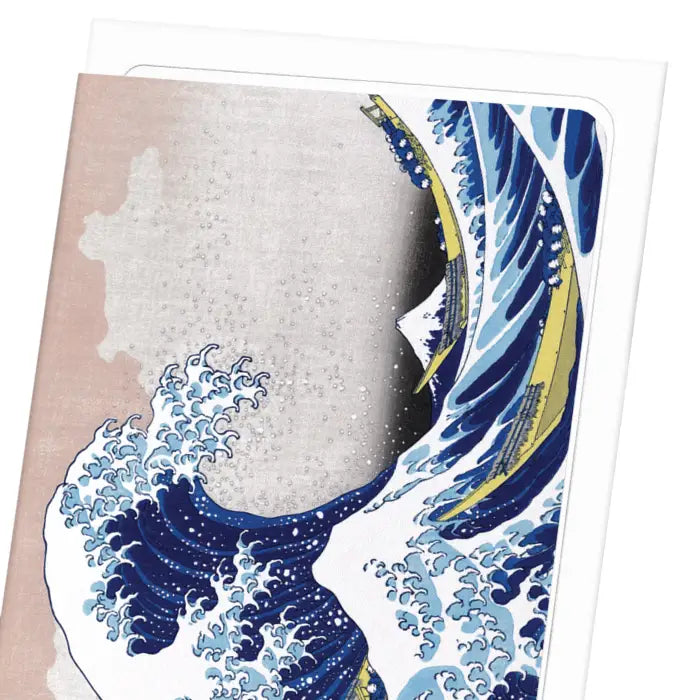 GREAT WAVE OFF KANAGAWA (1831): Japanese Greeting Card