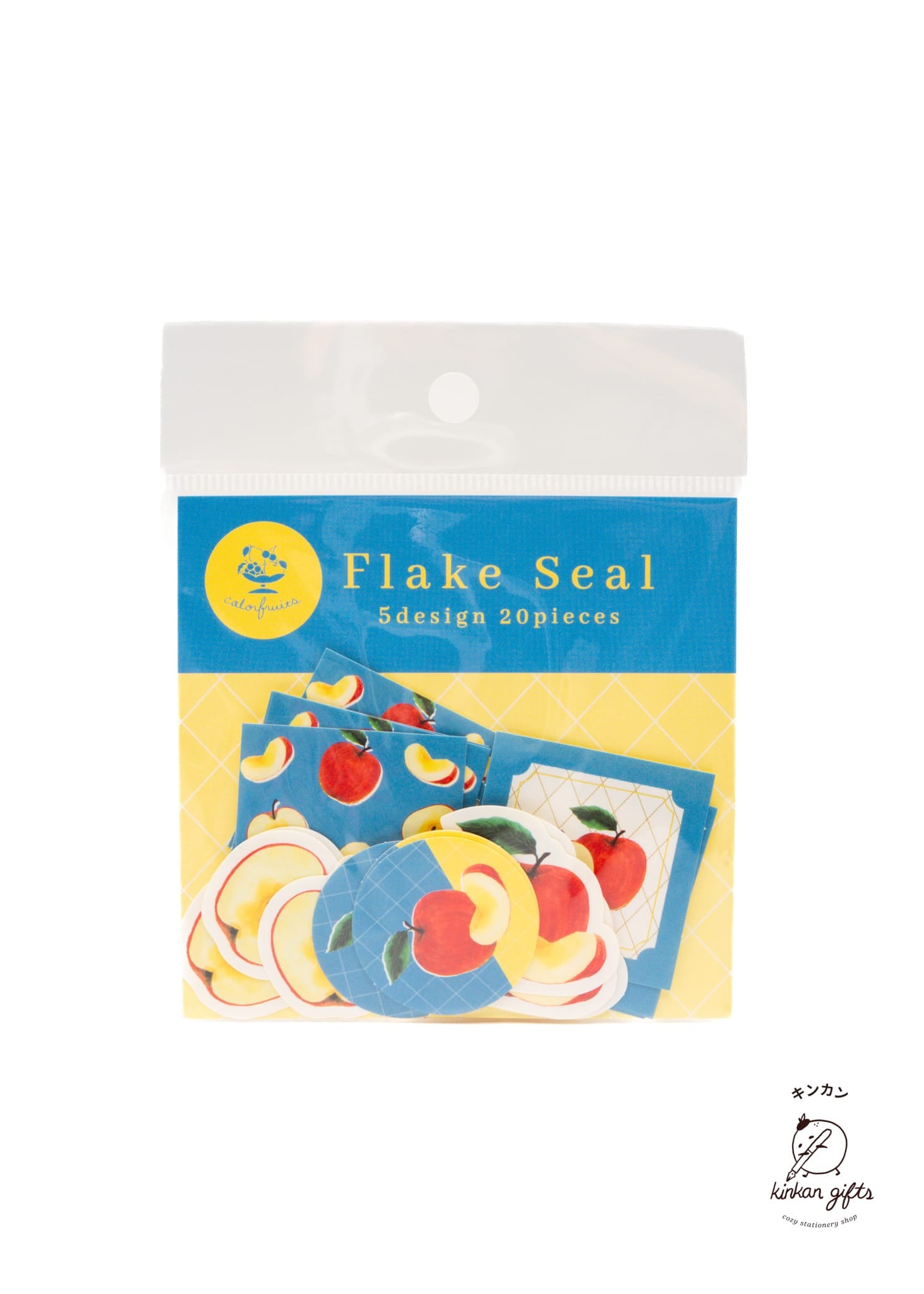 GreenFlash Apple colorfruits - Washi Flake Stickers