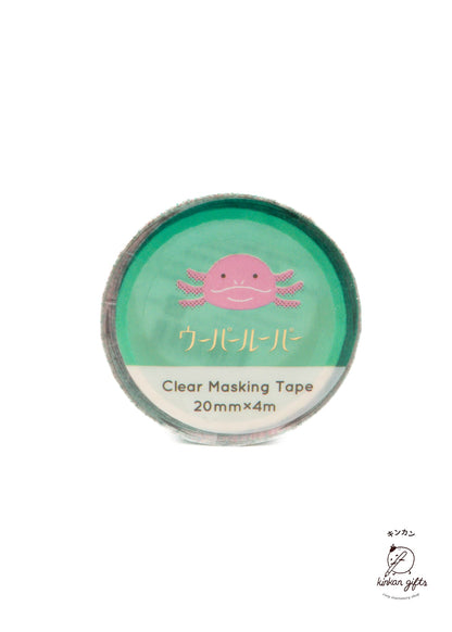 GreenFlash GreenFlash Animal - Clear Washi Tape - Axolotl