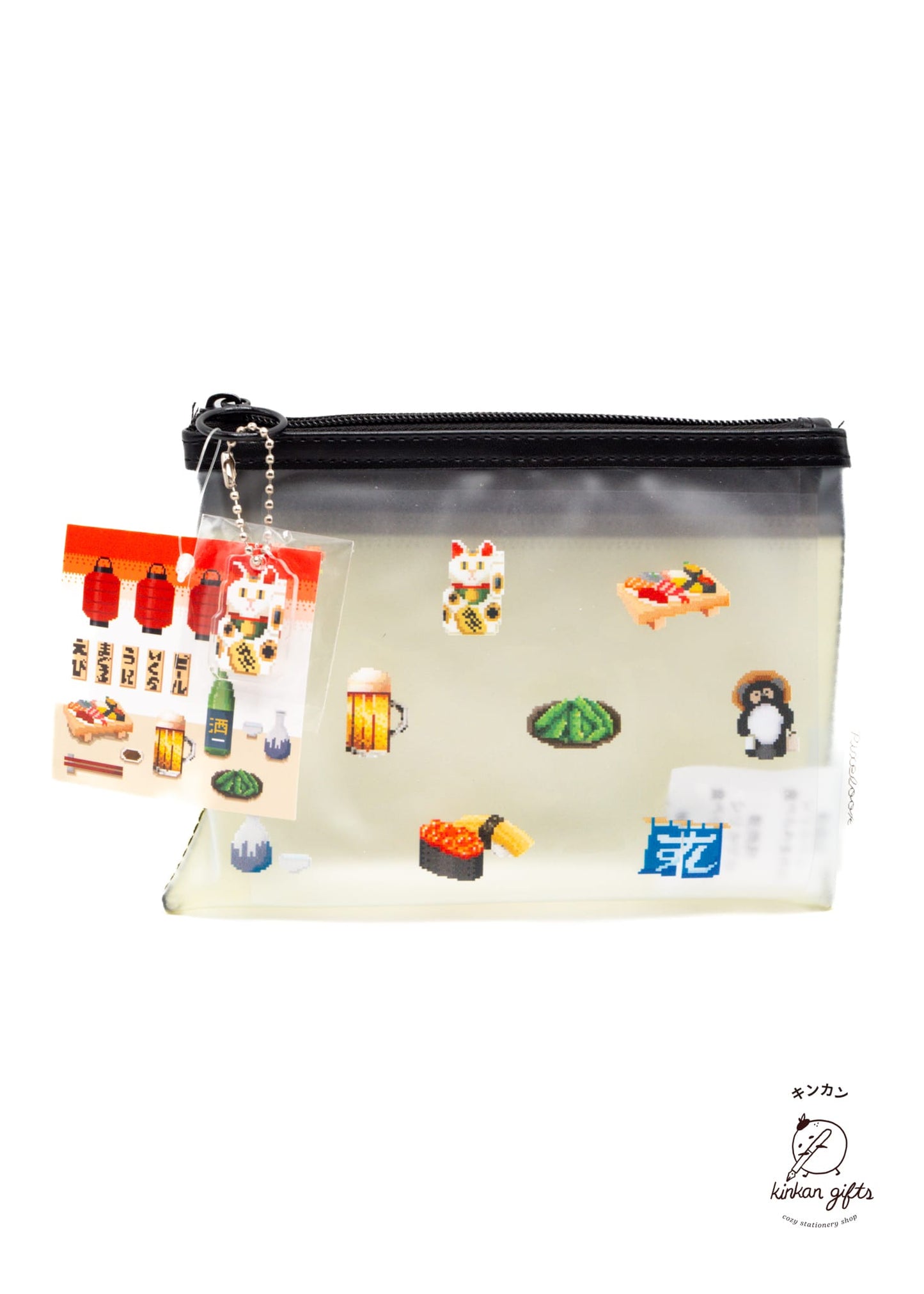 GreenFlash Pen & Pencil Cases Pixelook PVC Pouch - Izakaya