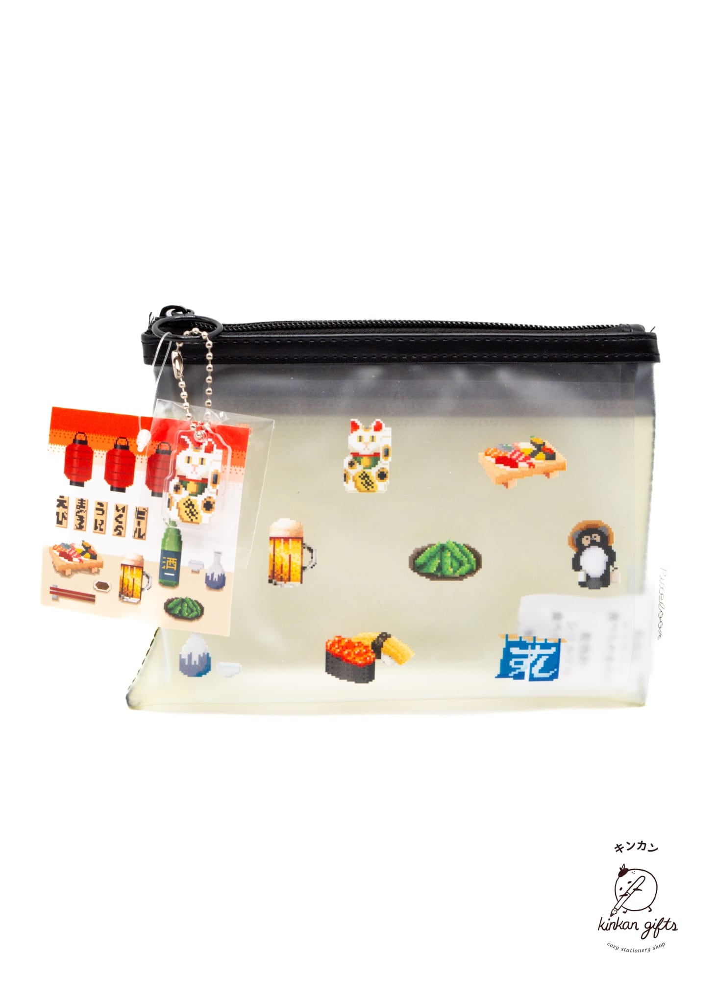 GreenFlash Pen & Pencil Cases Pixelook PVC Pouch - Izakaya