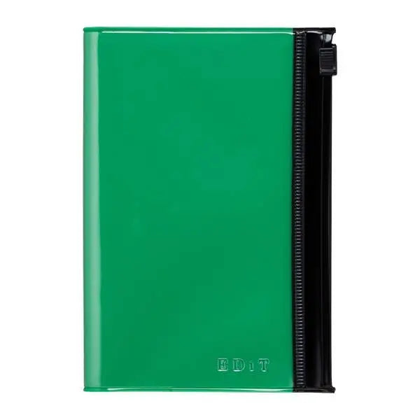 Grid Notebook B7 with Cover / EDiT - Kelly Green