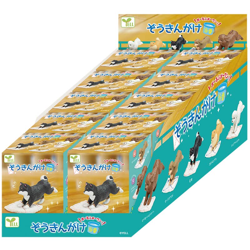 Hakubundo: a division of JPT America, Inc. 【JAPANESE BLIND BOX】FLOOR SCRUBBING DUTY – ALL FOR ONE!